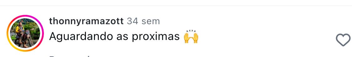 Comentário thonnyramazott 2