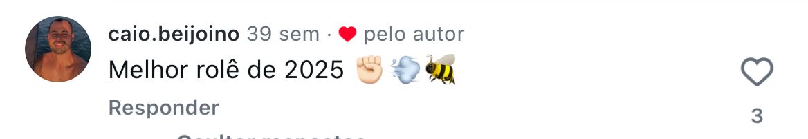 Comentário caio.beijoino